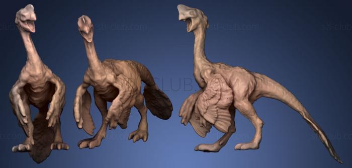 3D model Oviraptor (STL)